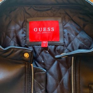 Guess Los Angeles Leather Jacket